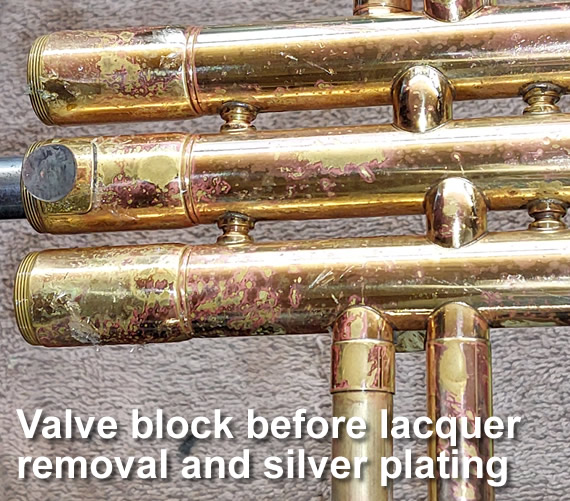 cornet repairs - valve block restoration
