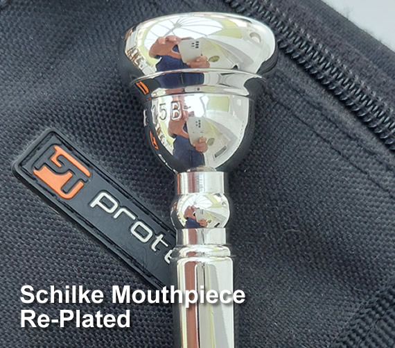 schilke mouthpiece silver plating