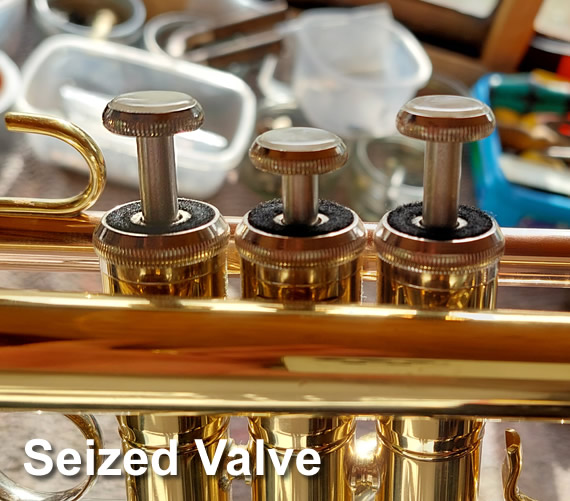 brass instrument repairs helicon tuba